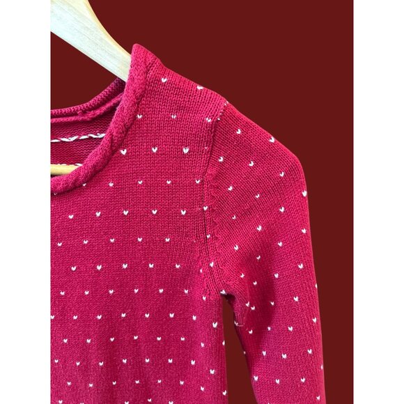 2009 GymboreeKnit Sweater Dress Girls Holiday Nordic Snowflake Winter Outfit - Picture 2 of 6